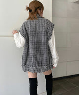 TWEED VEST
