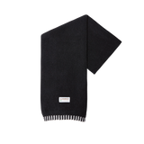 Piano Knit Muffler (Black)