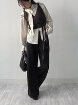 Ale Wrap Knit Bustier