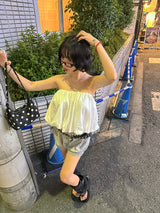 レイヤードベルトセットバルーンパンプキンショーツ