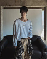 ヌーク ベーシック Uネック ロングスリーブ ティーシャツ