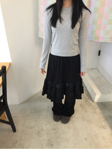 ヴィレベーシック長袖Tシャツ（4c）