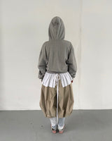 アヴァント プリーツ バミューダ パンツ