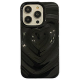 3D HEART COLOR PHONE CASE