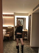 NO RULES KNIT OFF HOOD