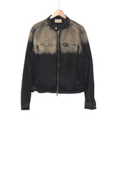 Gradation denim jacket