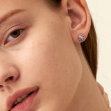 Violets Bouquet Earrings