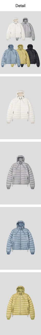 [Unisex] アクティブフードライトパディング(5color)