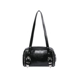 KONIC METAL LOGO STUD SHOULDER BAG UNISEX