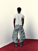 MEN -  VYROX - Raw curve jeans