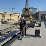 Nice open robe long coat