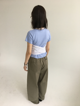 ティル ストラップ ホルターネック スリーブレス (4color)