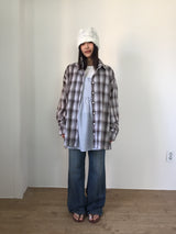 Oliver Check Shirt (2color)
