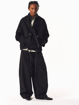 DRAWSTRING JACKET