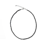 BALL POINT BLACK NECKLACE