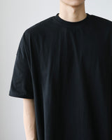 BT スリットオーバーフィットハーフTシャツ ブラック