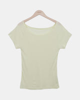 Beibin One-Shoulder Short-Sleeve T-Shirt