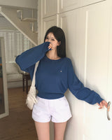 [MADE/夏ver.] ふわふわベーシックラウンドニット