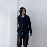 Layered Button Knit