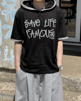 Save Layered Hood Short Sleeve