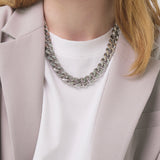a thick chain of men's necklaces_CLEF OG NO.2 NEC