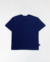 MOONANDBEAM LOGO TEE (BLUE)