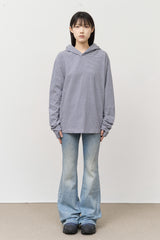 Yen Striped Hooded Top