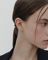 26SS★ Precise (W) Hoop Earrings S