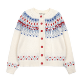 ICELANDIC PATTERNED CARDIGAN
