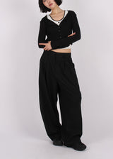 PIN STRIPE BALLOON SLACKS