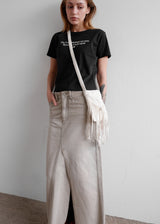 Fringe Mini Cross  Bag_Beige
