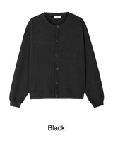 モエルクロップブラッシュカーディガン