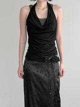 Rimb Minimal Ribbed Sleeveless Top