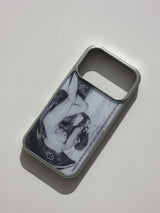 [MADE] Lucifer Epoxy Silver Bumper Case [iPhone/Galaxy]