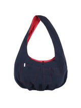 REVERSIBLE POCKET BAG (RED & NAVY)