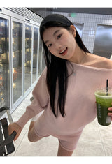 ベビーピンクニットウェアファントーナメント