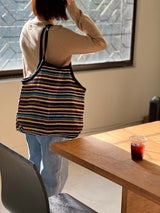 Multicolor Canvas Bag
