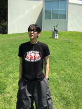パームツリークロップ半袖Tシャツ 3C