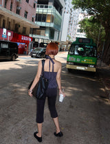 3 Color Ring Eyelet Big Shoulder Bag