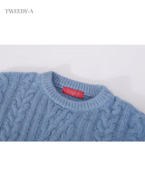 Willie Twisted Pullover Knit Top 4 Colors
