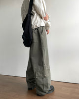 Low Cargo Balloon Pants