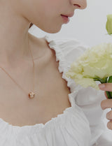 26SS★ Ice Cushion Silver Necklace