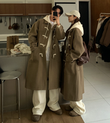  Liu Wool Overfit Duffel Coat