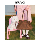 muva. Fold‑Ear Tote Bag, Large‑Capacity Fashion Premium‑Feel Women’s Purse for Spring‑Summer Commute, New Arrival Mar 16