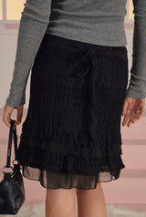 【即日発送】tht jacquard mini bag - black