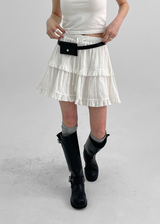 [MADE] Frete Frill Mini Skirt Pants