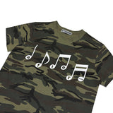 MUSIC NOTE TEE (CAMO KHAKI)