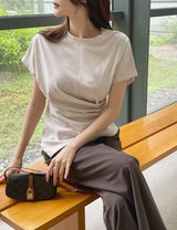 チャブル シャーリング ラップ スパン ショートスリーブ Tシャツ