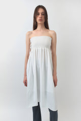 Smocking Skirt / White