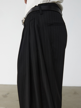 PT5 Pleated Striped Tailored Trouser